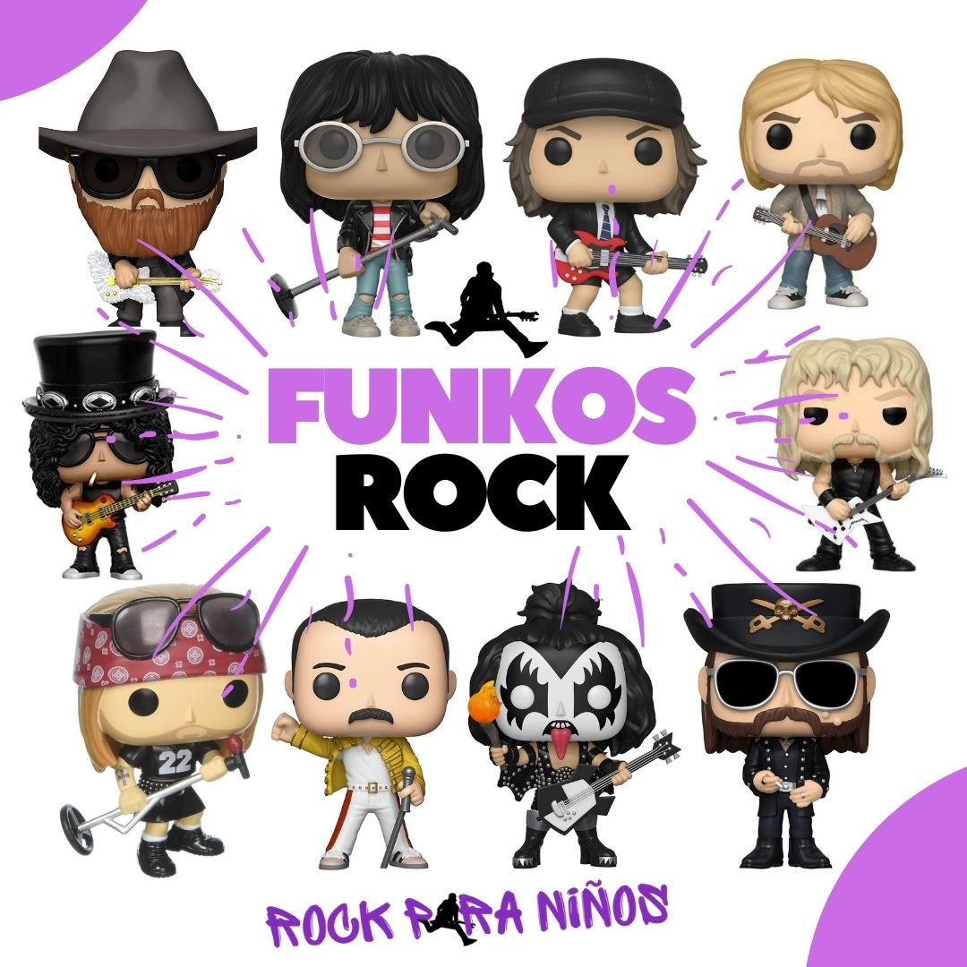 Los mejores Funkos Pop! de las bandas más míticas del rock