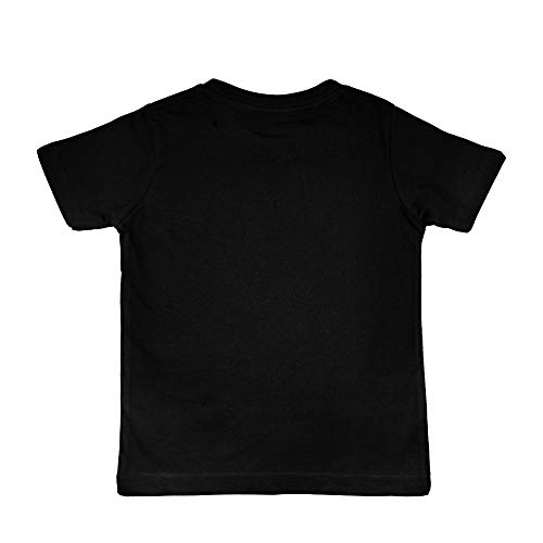Iron Maiden Fear Live Flame Kids Unisex Camiseta Negro 92 100 algodon organico 0 0