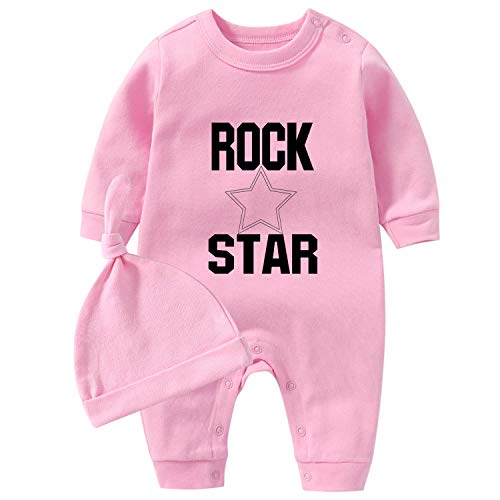 culbutomind Conjunto de ropa de bebe de manga larga con estampado de roca ropa de bebe recien nacido 0