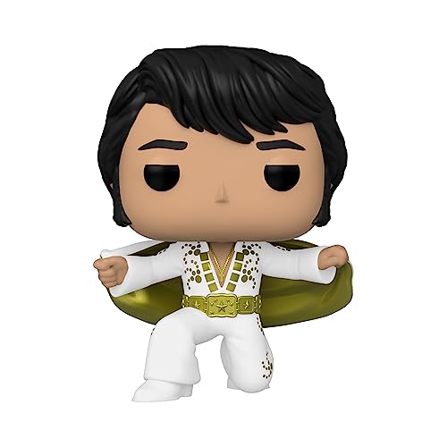Funko Pop Rocks Elvis Presley Pharaoh Suit Figura de Vinilo Coleccionable Idea de Regalo Mercancia Oficial Juguetes para Ninos y Adultos Music Fans Muneco para Coleccionistas 0 0