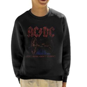 AllEvery ACDC Canon For Those About To Rock Kids Sweatshirt 0