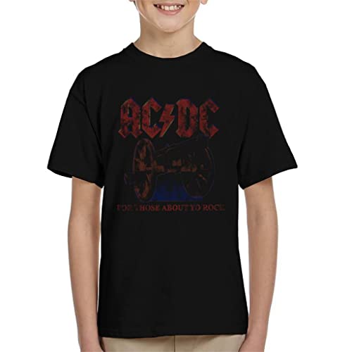 AllEvery ACDC Canon For Those About To Rock Kids T Shirt 0