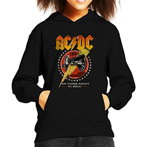 AllEvery ACDC For Those About To Rock 1981 Kids Hooded Sweatshirt 0