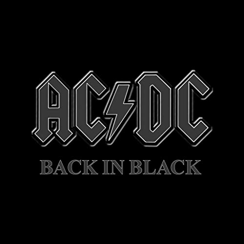 AllEvery ACDC Logo Back In Black Kids Hooded Sweatshirt 0 0