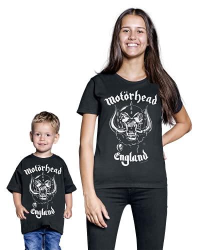 Motorhead Metal Kids Camiseta Unisex de England para ninos Color Negro 0 1
