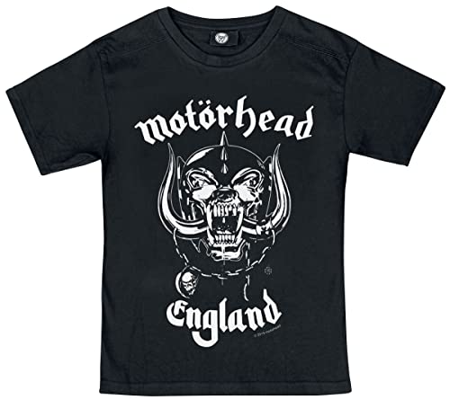 Motorhead Metal Kids Camiseta Unisex de England para ninos Color Negro 0