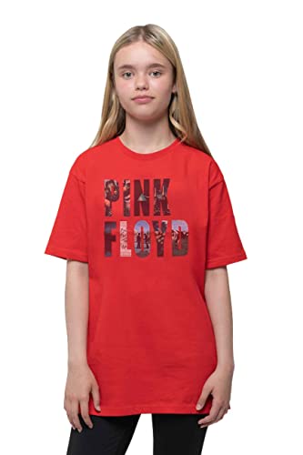Pink Floyd Camiseta para ninos con diseno de Echoes color rojo 0