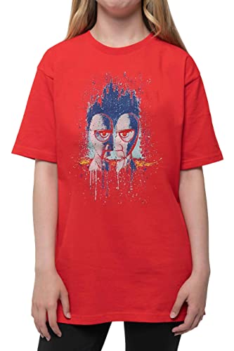 Pink Floyd Camiseta para ninos con diseno de campana de Division con logo Nue color rojo tallas 5 14 0 1