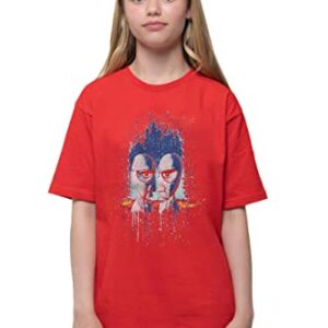 Pink Floyd Camiseta para ninos con diseno de campana de Division con logo Nue color rojo tallas 5 14 0
