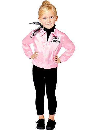 amscan 9909241 Disfraz oficial de Grease Pink para mujer de 10 a 12 anos 0 0