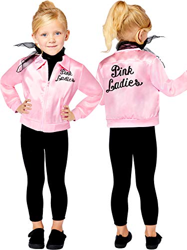 amscan 9909241 Disfraz oficial de Grease Pink para mujer de 10 a 12 anos 0